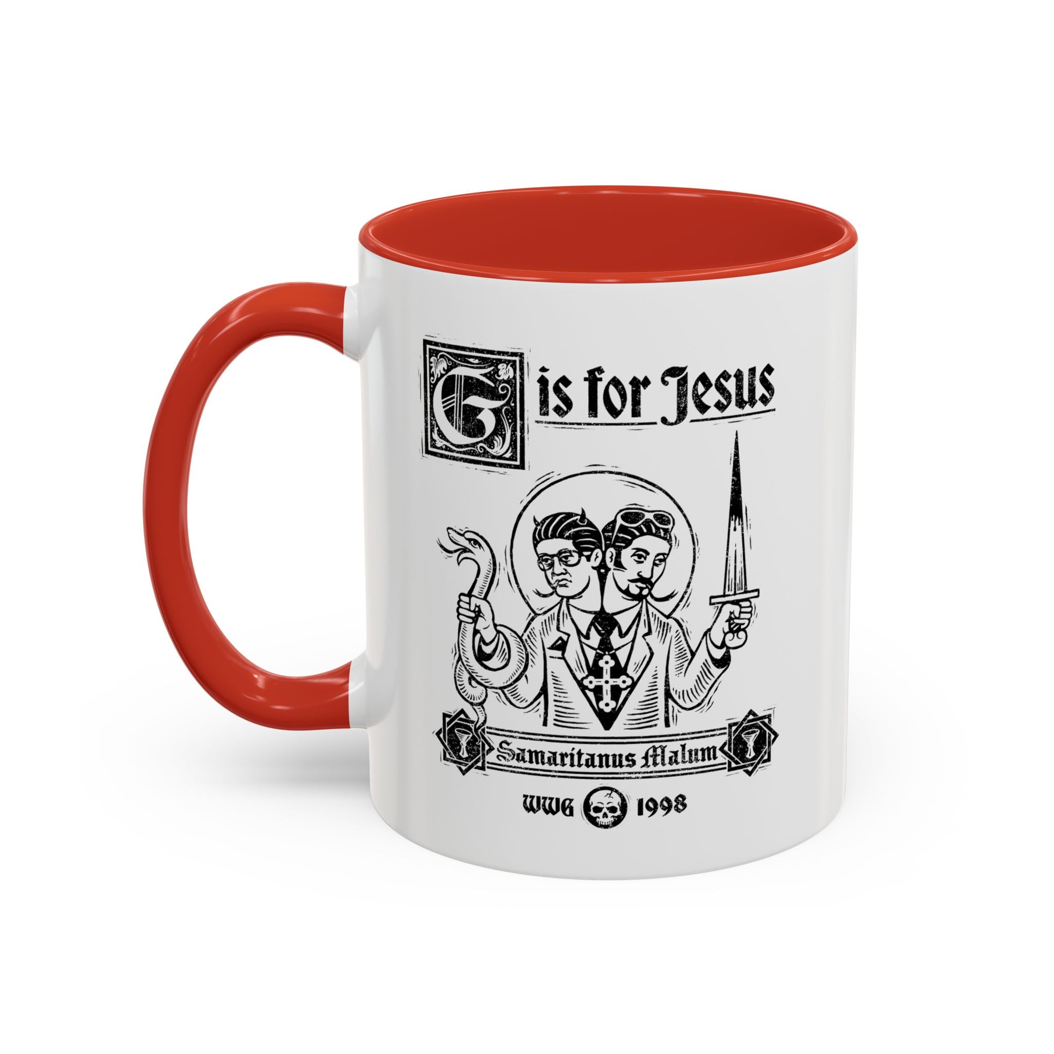 G is for Jesus Mug – Wizards With Guns Shop
