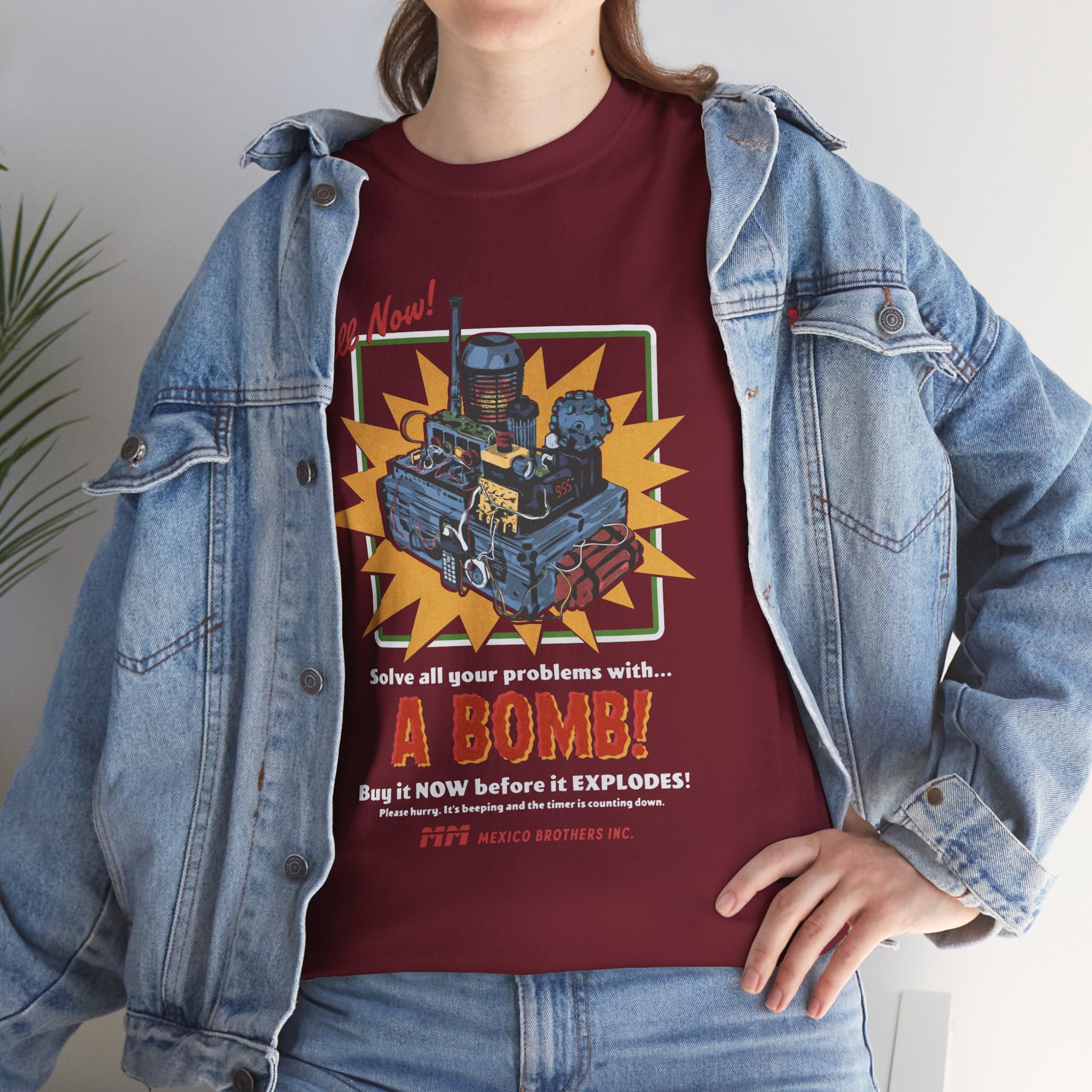Mexico Brothers Bomb T-Shirt – Wizards With Guns Shop