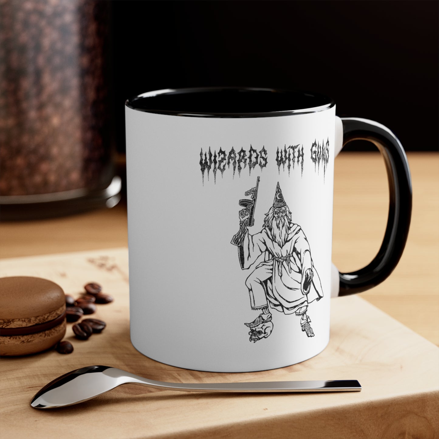 Wizard Tommy Gun Mug