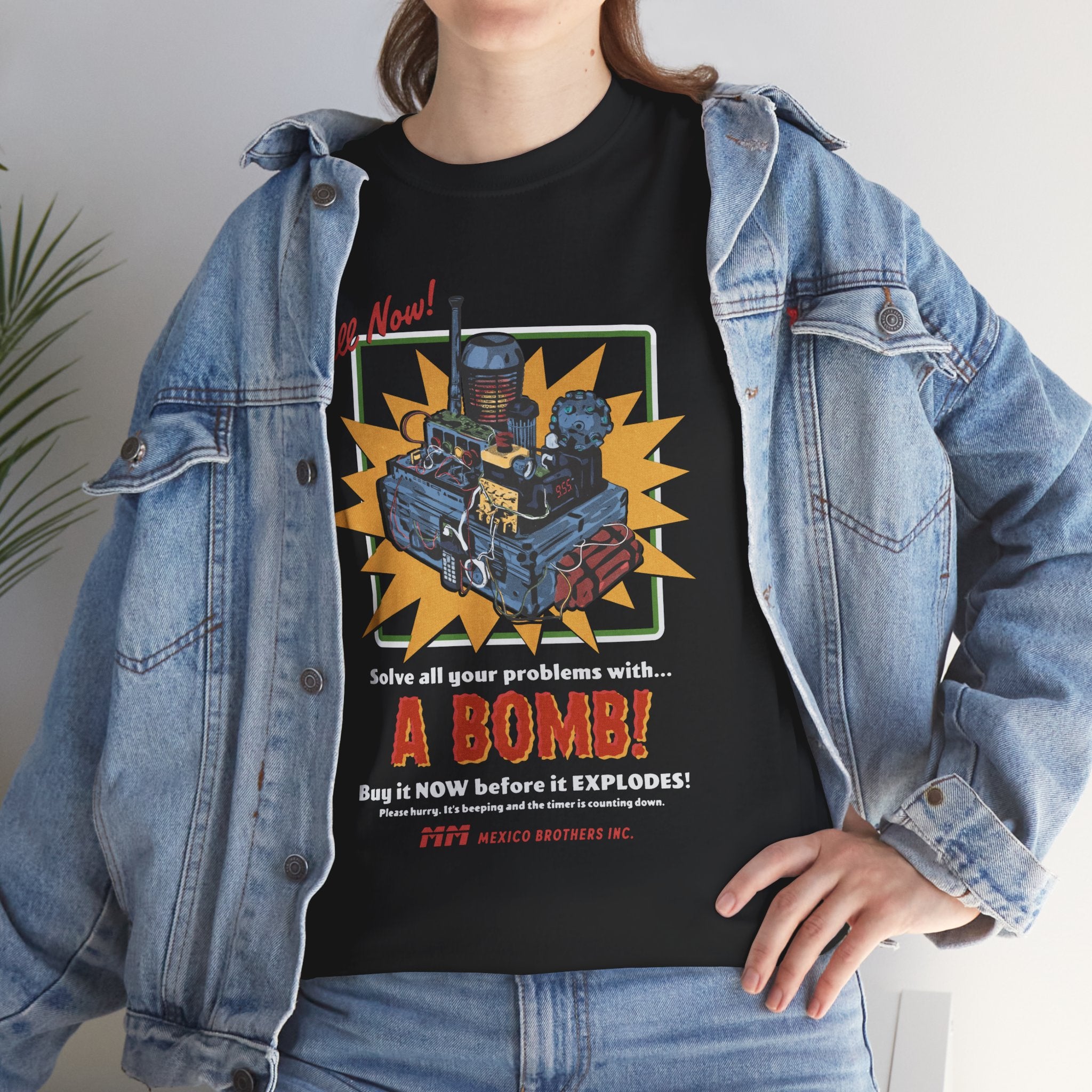 Mexico Brothers Bomb T-Shirt – Wizards With Guns Shop