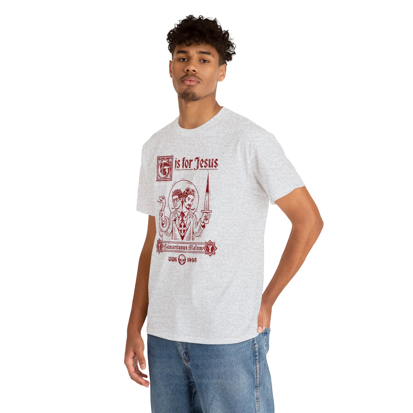 G is for Jesus T-shirt (Red Print)