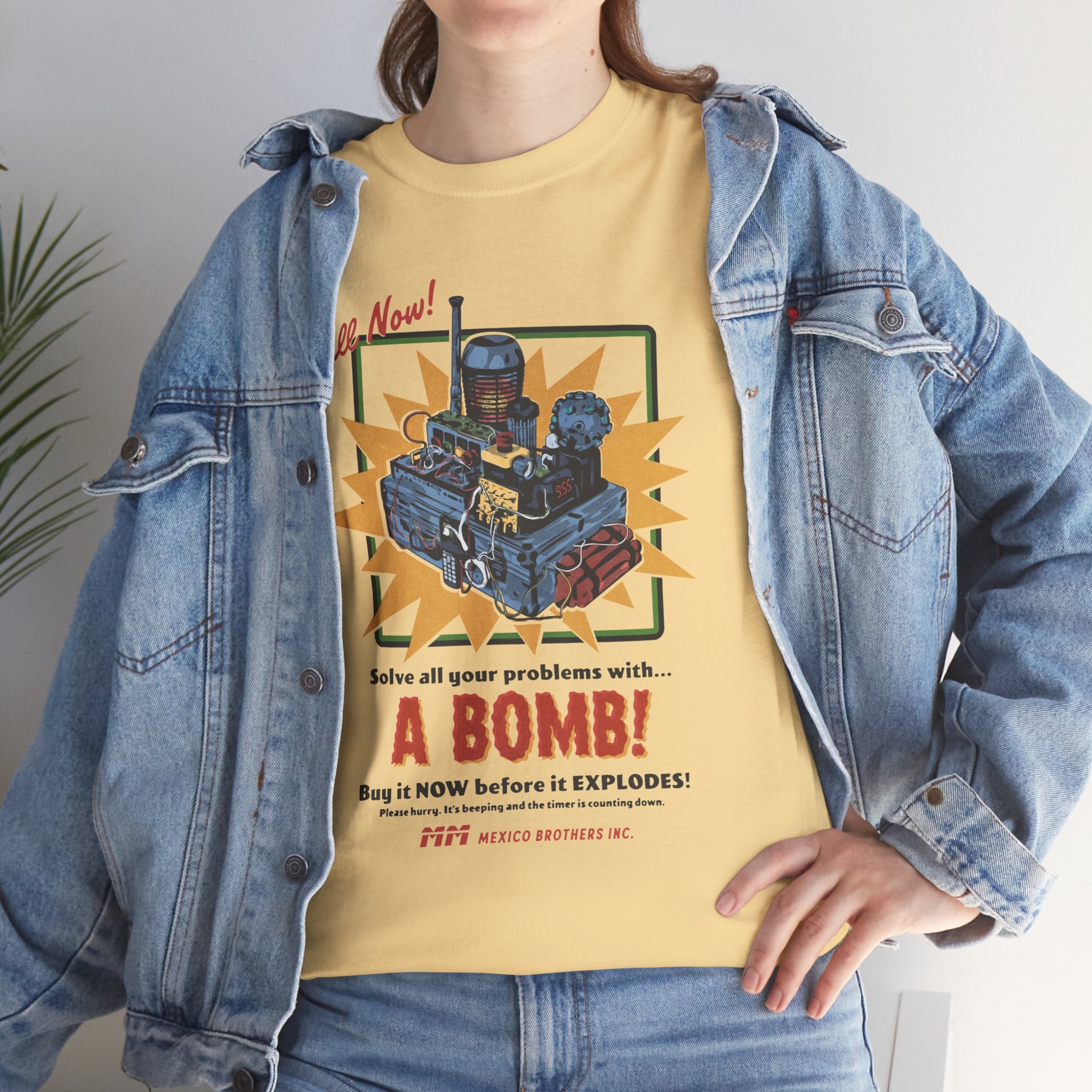 Mexico Brothers Bomb T-Shirt – Wizards With Guns Shop