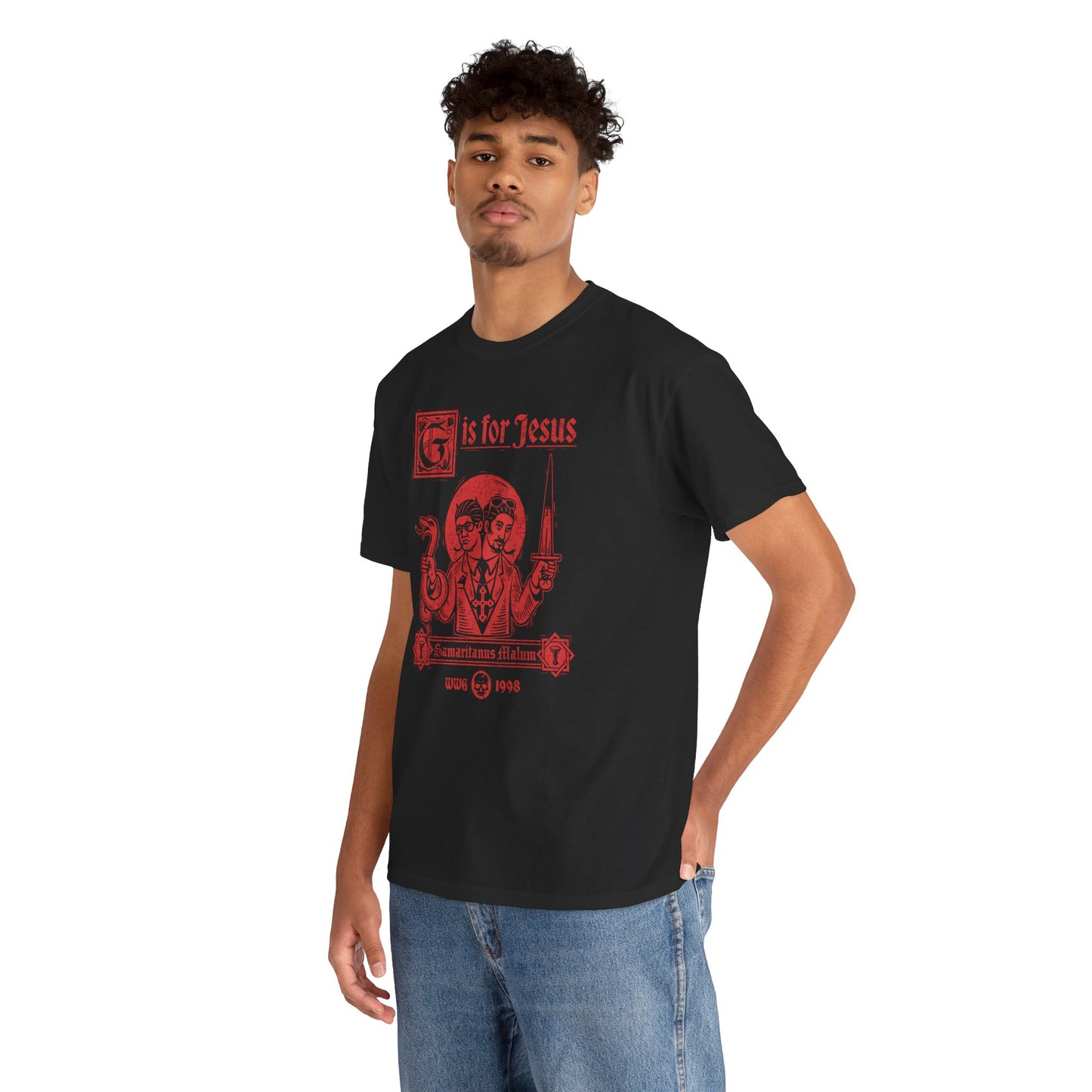 G is for Jesus T-shirt (Red Print)