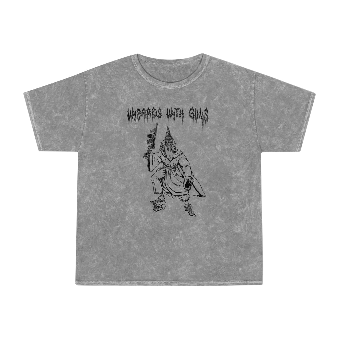 Wizard Tommy Gun T-Shirt (Mineral Wash)