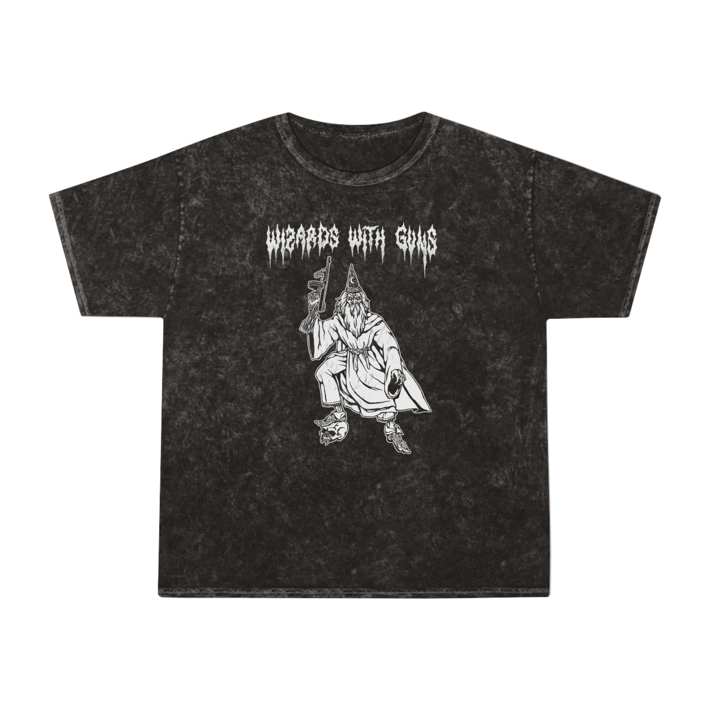 Wizard Tommy Gun T-Shirt (Mineral Wash)