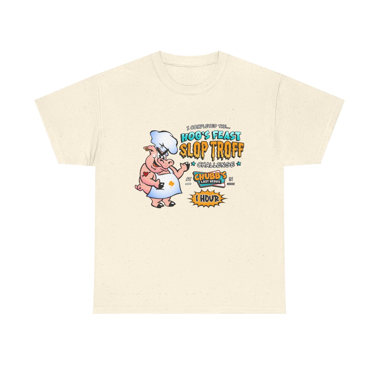 Hog's Feast Slop Troff Challenge T-Shirt