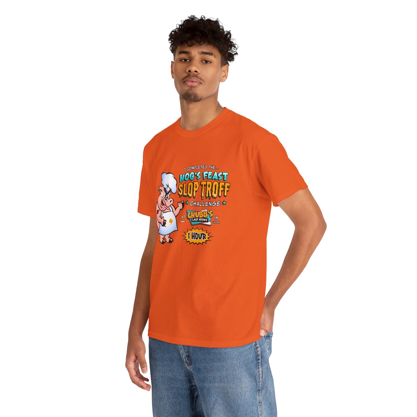 Hog's Feast Slop Troff Challenge T-Shirt