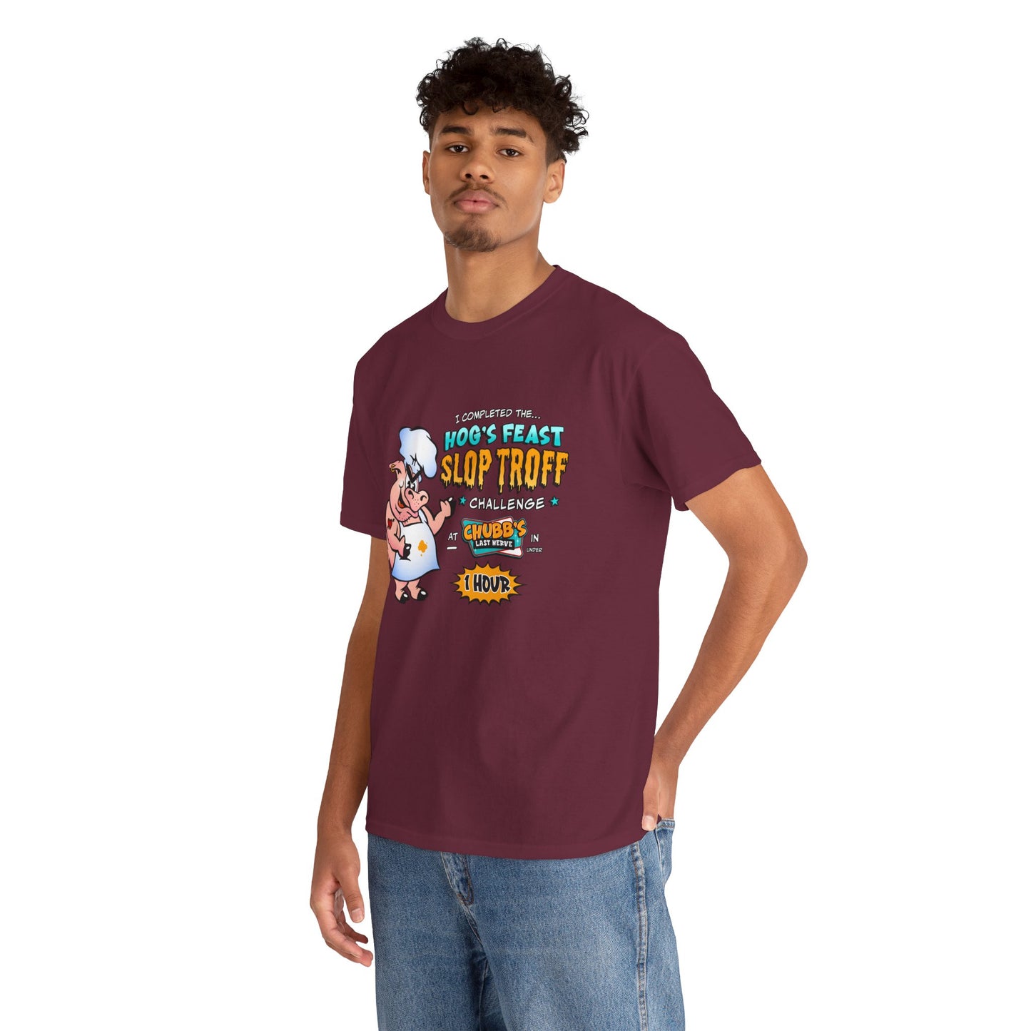 Hog's Feast Slop Troff Challenge T-Shirt