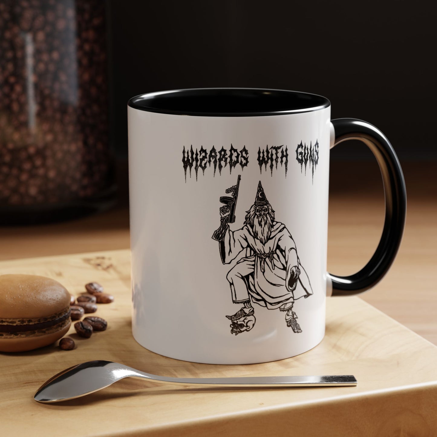 Wizard Tommy Gun Mug