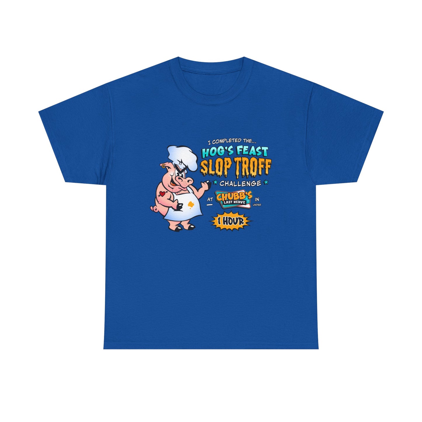 Hog's Feast Slop Troff Challenge T-Shirt