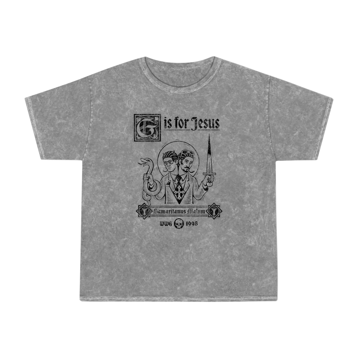 G is for Jesus T-Shirt (Mineral Wash)