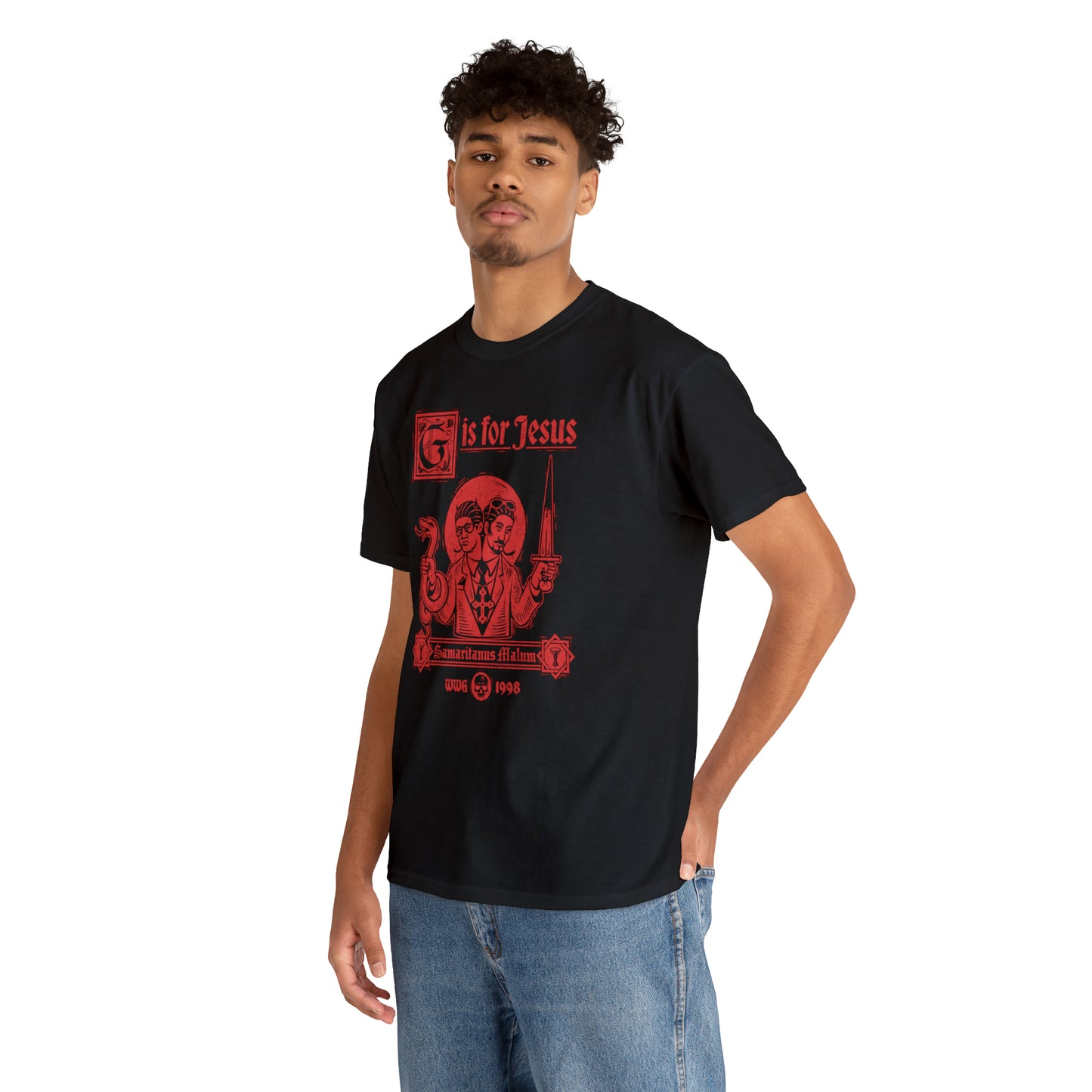 G is for Jesus T-shirt (Red Print)